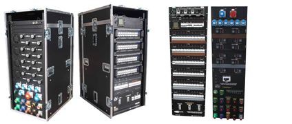 Prolight+Sound Middle East-24 Way Tour Dim Rack and 72 Way Hot Power Rack
